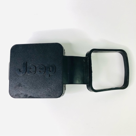 Trailer Hitch Cover Receiver Plug Jeep Logo For 2" Hitch Receiver Car Accessory - Picture 5 of 6